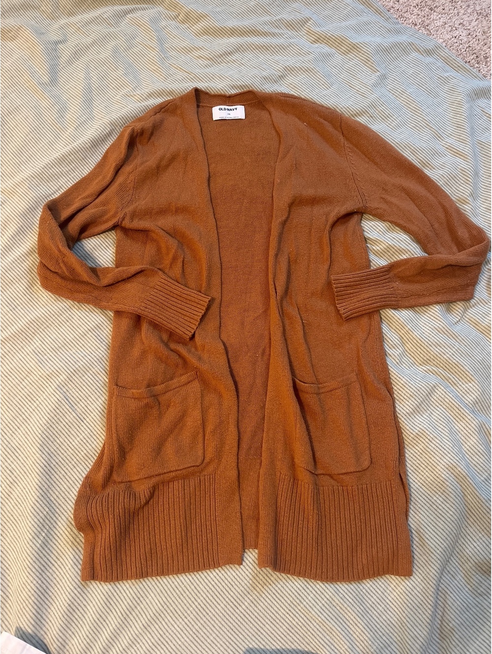 Old Navy Women's XS Brown Open Front Cardigan Sweater
